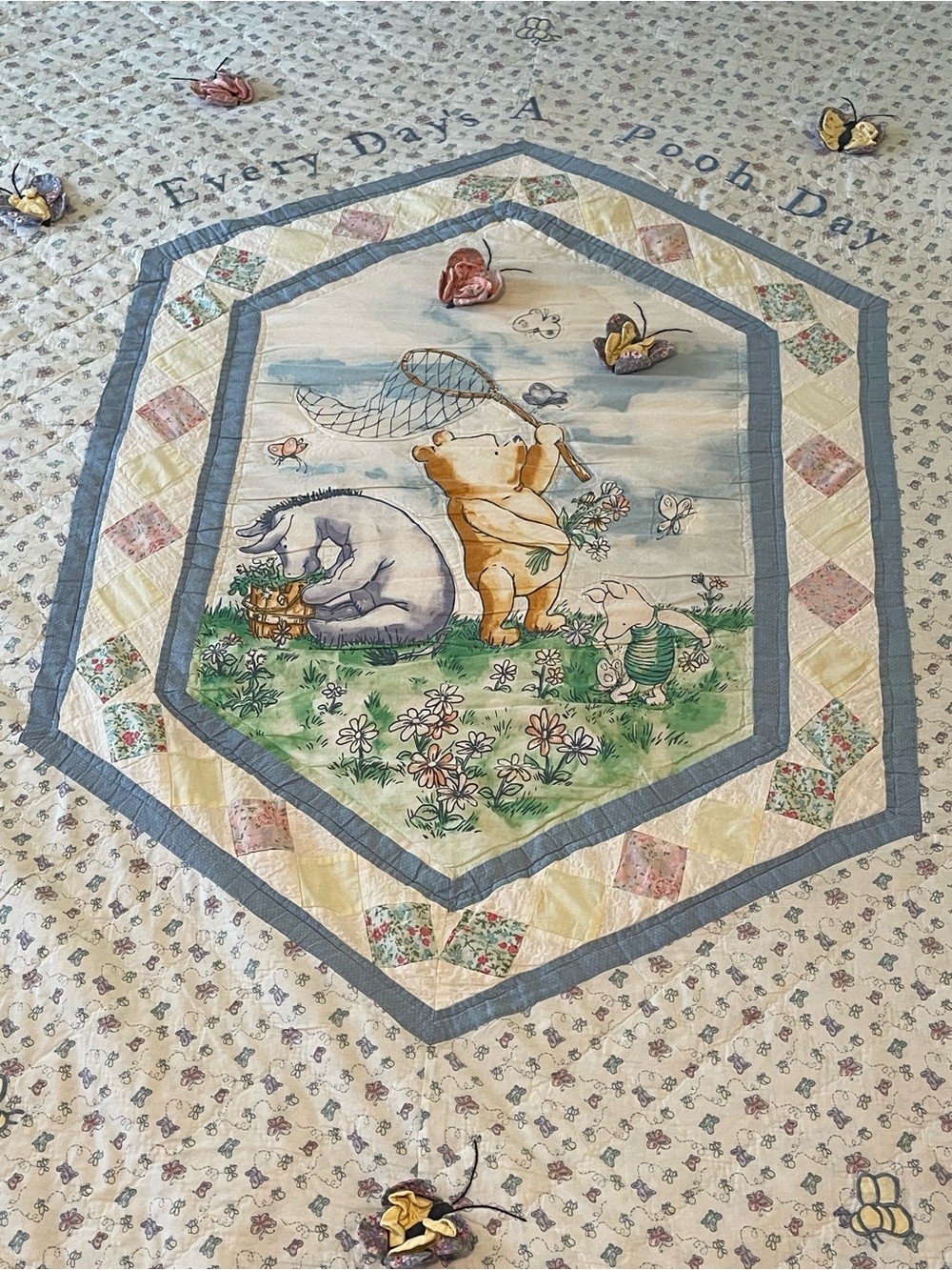 Winnie the Pooh Quilt & Shams